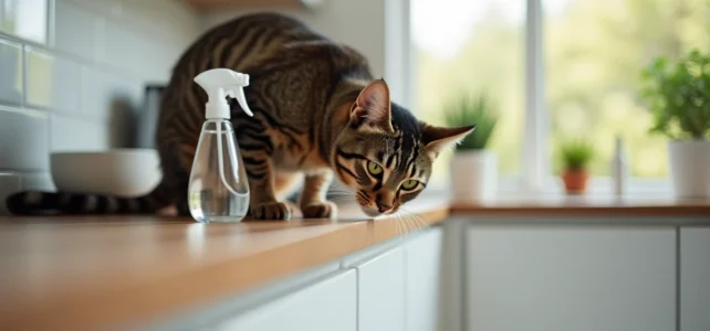 Le vinaigre blanc comme répulsif pour chat : mythe ou réalité ? Le vinaigre blanc comme répulsif pour chat : mythe ou réalité ?